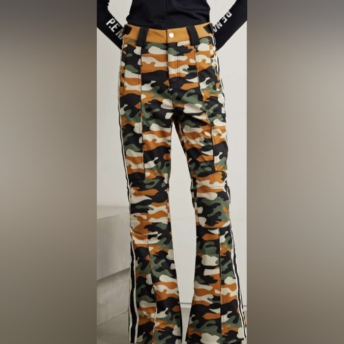 P.E Nation Chicane Camo Camoflage Ski Pants Size Small New Nwt Outdoor